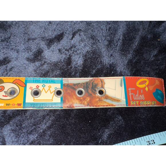 VINTAGE CUTEST UNWORN DOG THEMED BELT GROOMER POP ART DOG LOVERS UNISEX - Picture 9 of 11